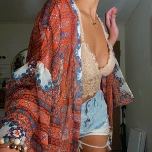 American Eagle Bohemian Kimono